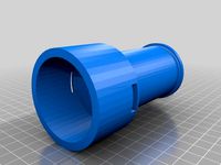 makerbot  front filament spool extender by mediamata69