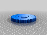 56T 14.5PA 16DP Gear for 1894 Barnes # 4 1/2 Screw Cutting Lathe  by Trollforge