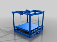 3D Printer Frames (500x500mm) by Michaelo