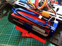 Battery Cover with Linkage Mount for Rattler 1/8 Buggy by Dwnldz