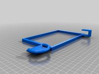 double din car stereo frame with popsocket holder and sunglass hook by jweidner1