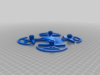 DJI Tello Drone port wall mount by Macrokefag