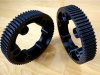 Electric Mountainboard - 72t HT5M 15mm Pulley with Trampa Hypa hub Adapter by P3X