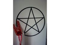 Pentagram on the wall by Jinda_