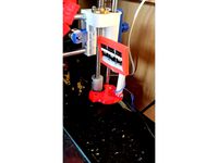 Anet A8 Led Panel on Z-Stepper by Krogon