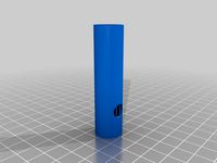 Flute mod for Irish whistle, OAK low C, but adjustable by ohthepurple