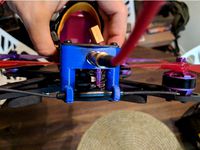 Martian II VTX & TBS Immortal T Antenna mount by Dogatech