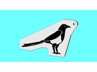 MAGPIE KEYRING by shire