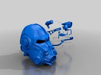 FallOut 4 T-60 Helmet by Jace1969