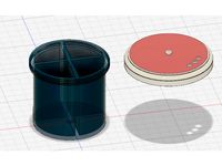 4 Spices holder  by MakerAmit