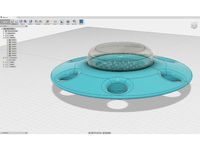 LEGO Flying Saucer by steam228