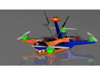 MQ330 Grasshopper Quadcopter Frame by BobbyBrand01