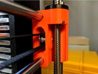 Prusa i3 MK3 X End Idler to fix belt rubbing and twisting by HaDe