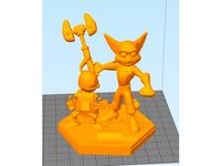 Games - Ratchet Clank Going Commando 4, GAMES_13028. 3D stl model for CNC