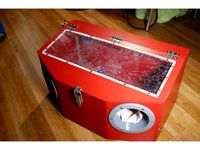 Accessories for DIY sandblaster cabinet by Scrachi