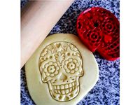 Mexican skull cookie cutter by pacha