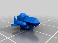 Kingdom Hearts Gummi Ship by XenoTKTL