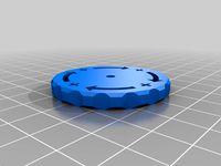 Bed leveling knob by Damiken