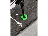 Motorcycle Kickstand Plate by danjrwalsh