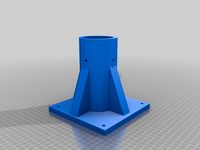 landscape pole base for concrete by monafef
