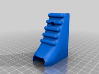 FDL-2V Magwell Grip Ribbed for Customization Pack (FDL-CP) by xfifi