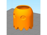 Pacman Ghost planter by Modern_Crafts