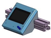 New Cover for RepRap Discount 12864 Display for 30x30 Aluminium Profile. by vadymch