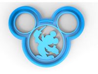 Mickey conductor cookie cutter by dav88
