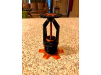 Fire Sprinkler Head Customizable with Fusion 360 by Mhilliar