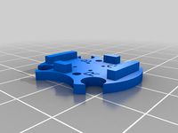 LED Holder for Pirahna Super-Flux RGB LEDs and Williams/Bally Pop Bumper Bodies by OutpostKodelia