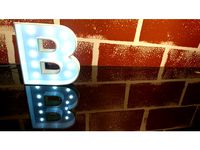 Letras BAR con LEDs (BAR letters with LEDs) by _MC3D