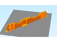 Dagoma DE200 support plateau avant // tray front support by Exenter