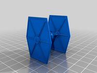 SW - TIE-Fighters - low detail wings by Astrofossil