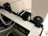 xBot E3D Radiator and Barb bracket/stands by dintid