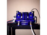 Dual Wade's Mount for Wanhao by jpasternack