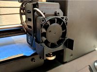 Wanhao/Monoprice i3 Mini Fan Shroud (Mk 2) by socialSavant