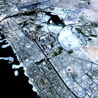 Dubai With Terrain