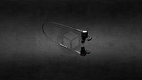 Bluetooth Headphones Low Poly