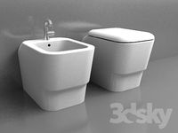 Toilet and bidet KERAMAG Emani