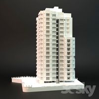 High Detailed Apartment complex