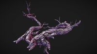 PBR 3DCOAT HANDPAINT TREE Bitbot