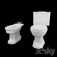 Olympia Catalogo ImperoStyle toilet and bidet.