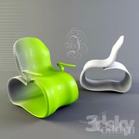 Armchair and chair by nJ