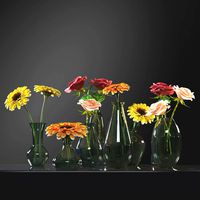 small flowered vase