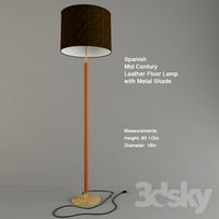 Spanish Mid Century Leather