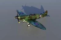 Spitfire Mk1a with Animation Script