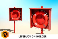 Lifebuoy On Holder