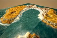Stylized Modular Sea Shore