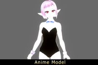 Anime Character : Emily (Sexy Waiter / Contain VRM)