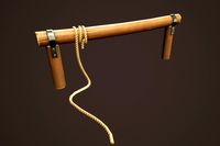 Stylized Western Hitching Hail